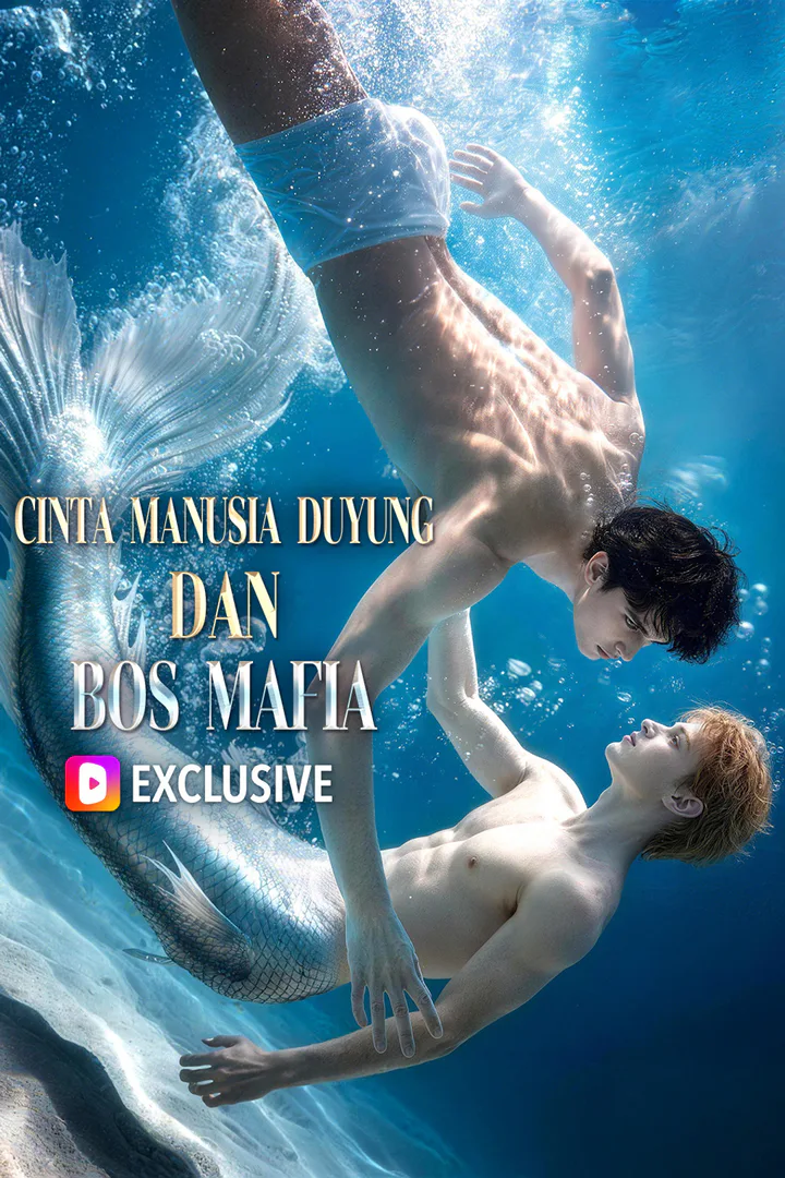 Poster Cinta Manusia Duyung dan Bos Mafia