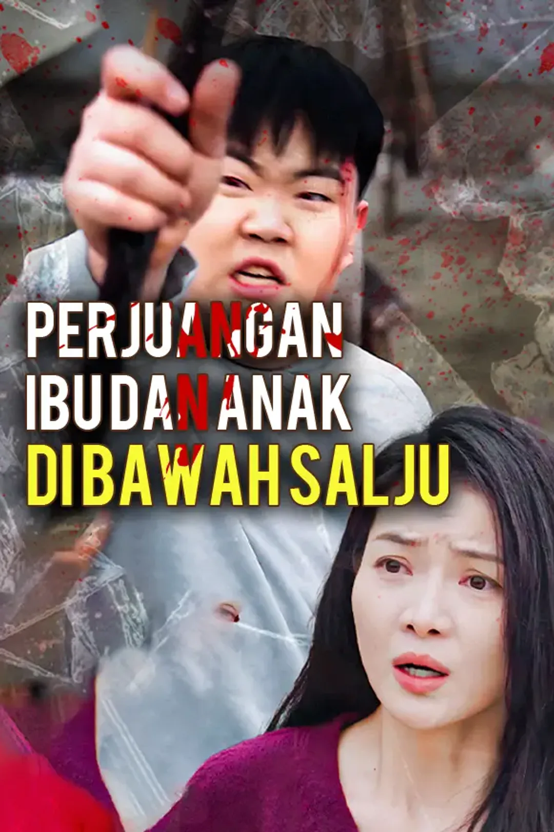 Poster Perjuangan Ibu dan Anak di Bawah Salju