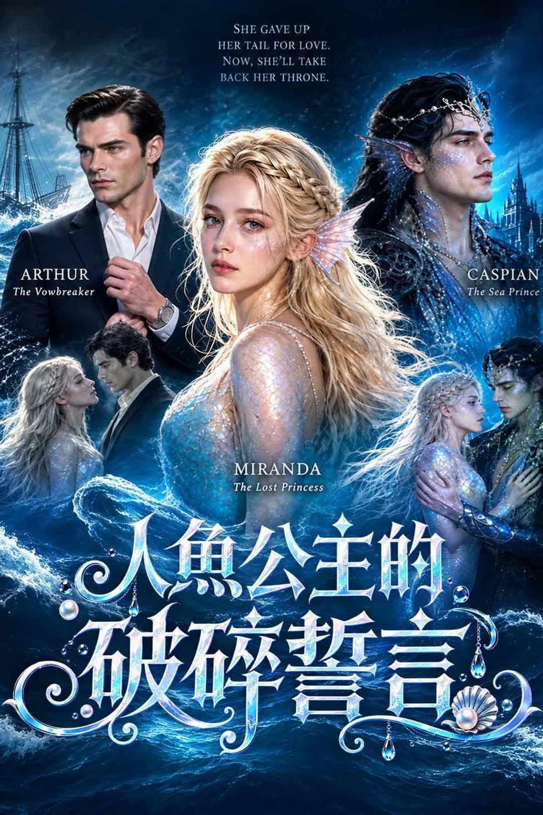 《人魚公主的破碎誓言》海報