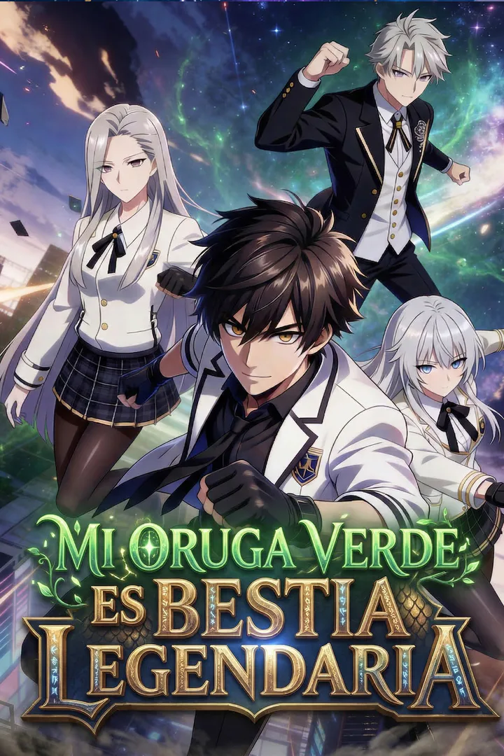 Póster de Mi Oruga Verde Es Bestia Legendaria