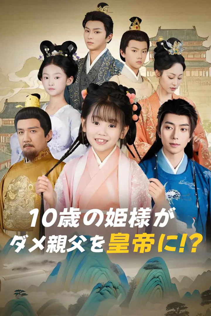 10歳の姫様がダメ親父を皇帝に!?のポスター