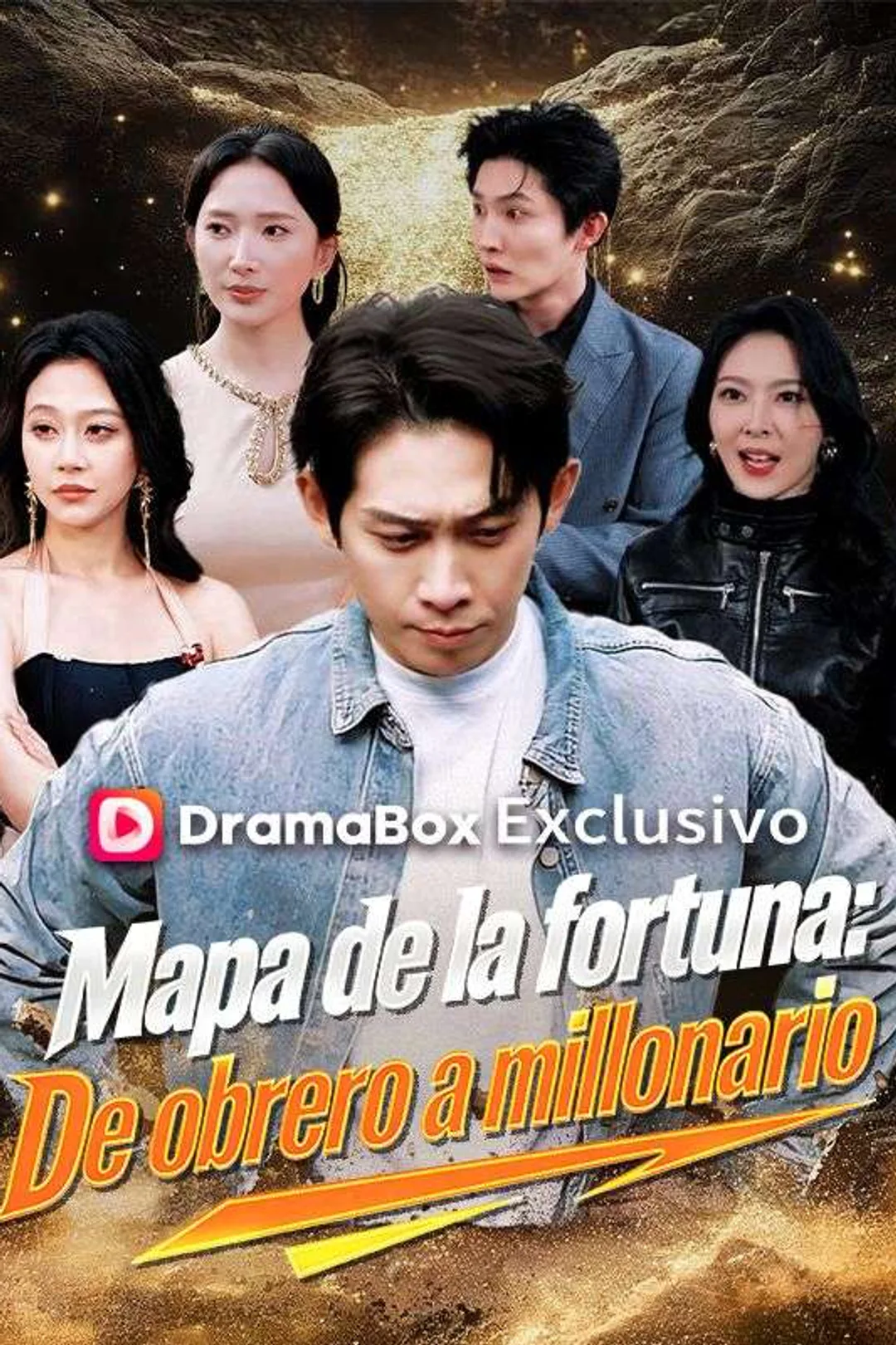 Póster de Mapa de la fortuna: De obrero a millonario