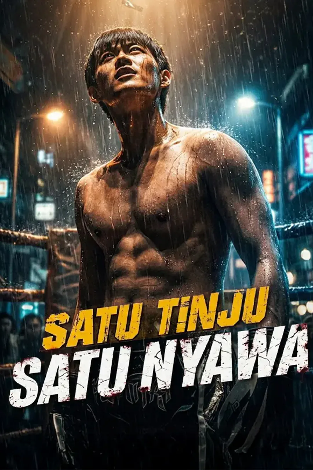 Poster Satu Tinju, Satu Nyawa