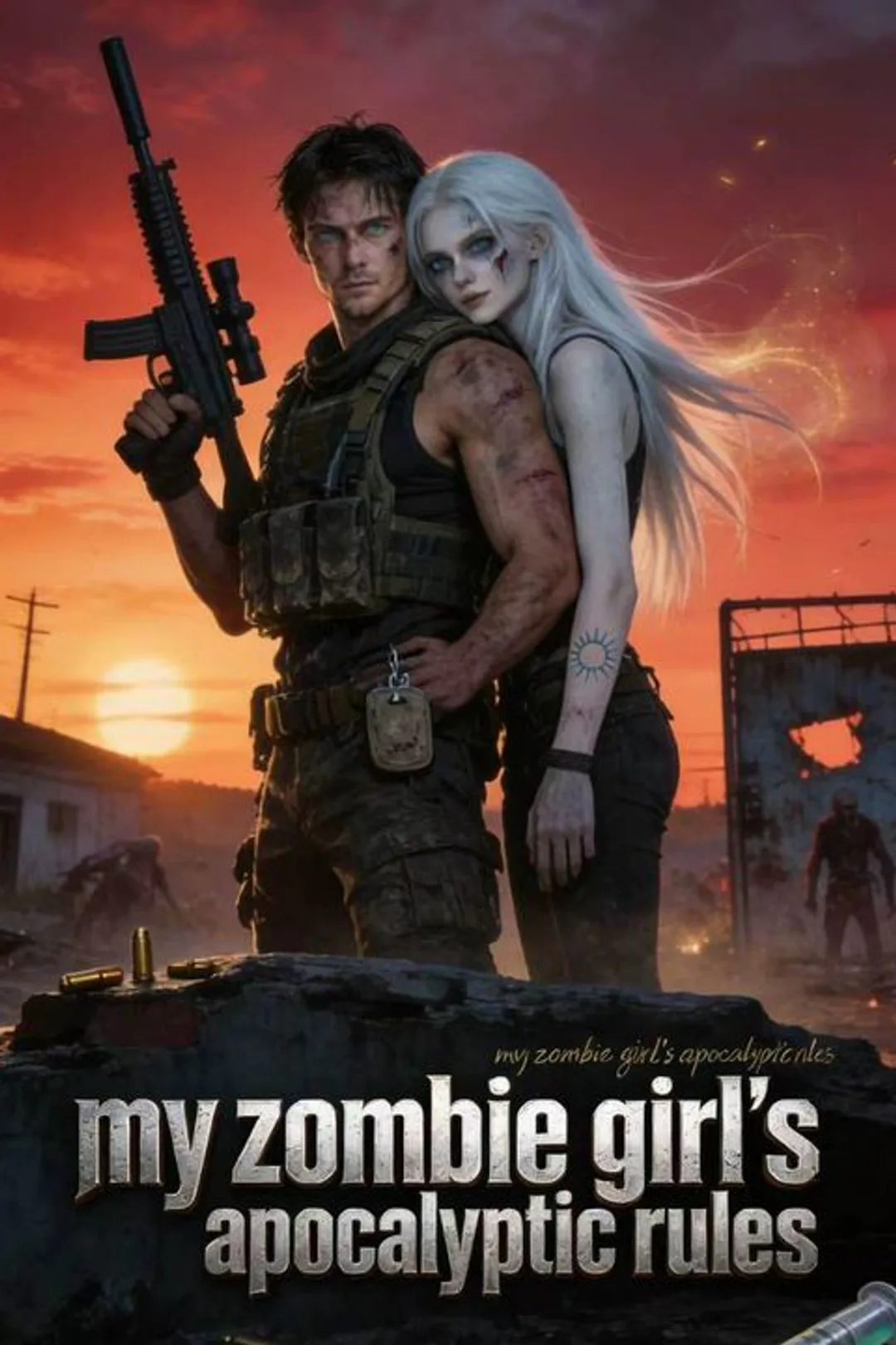 Постер сериала «Апокалиптические правила моей девушки-зомби»