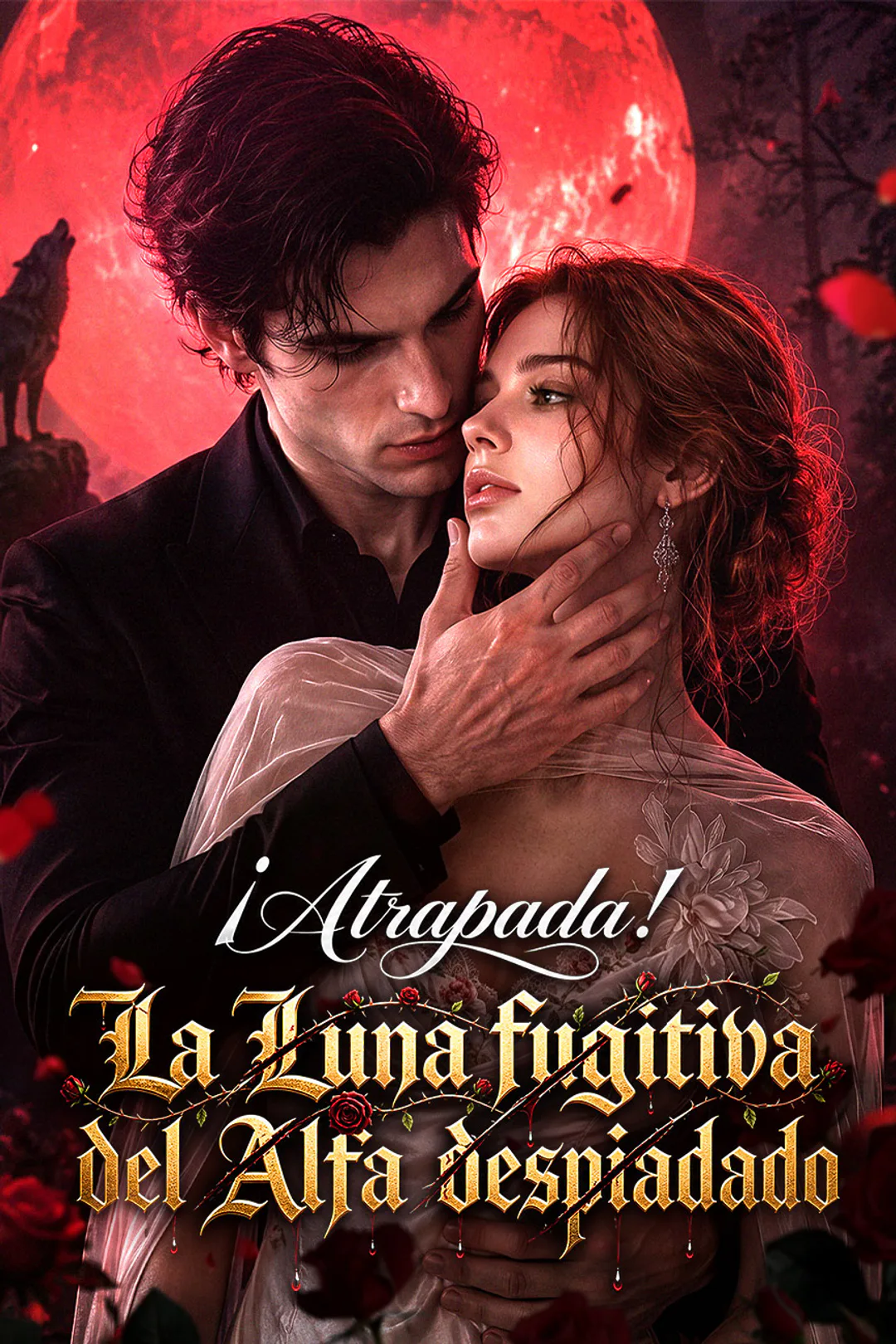 Póster de ¡Atrapada! La Luna fugitiva del Alfa despiadado
