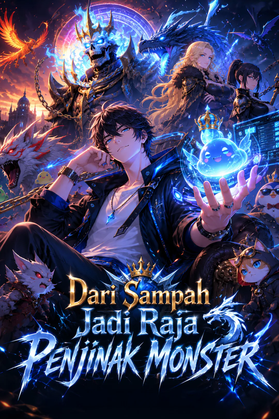 Poster Dari Sampah Jadi Raja Penjinak Monster