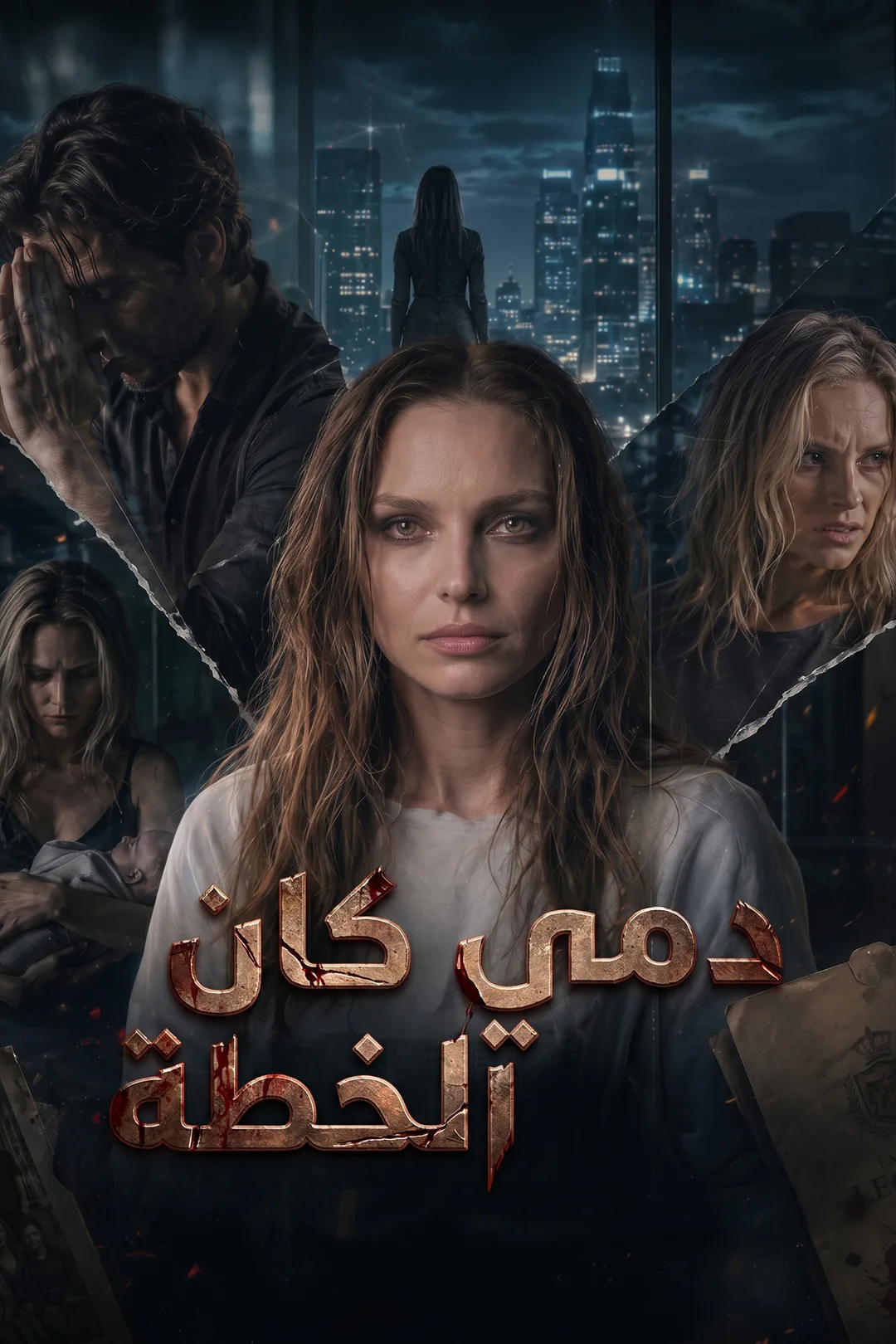 ملصق مسلسل «دمي كان الخطة»