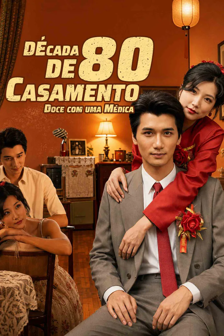 Pôster de Década de 80: Casamento Doce com uma Médica