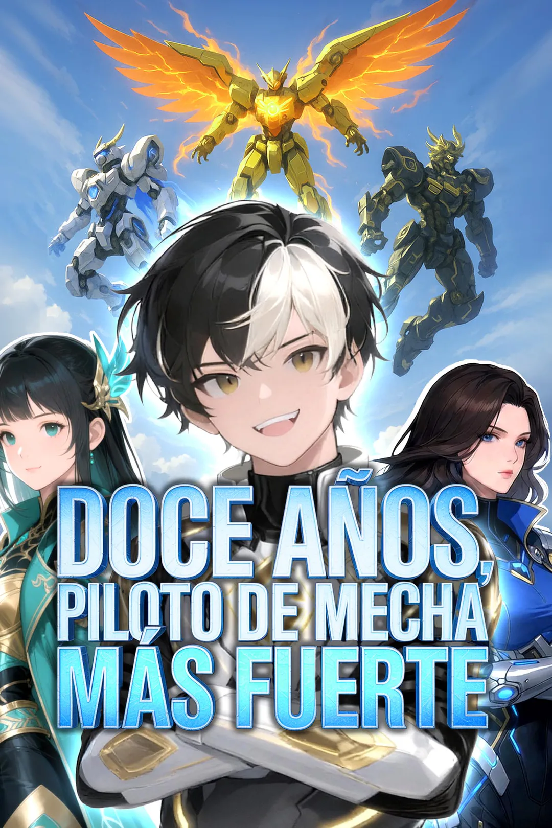 Póster de Doce años, piloto de mecha más fuerte
