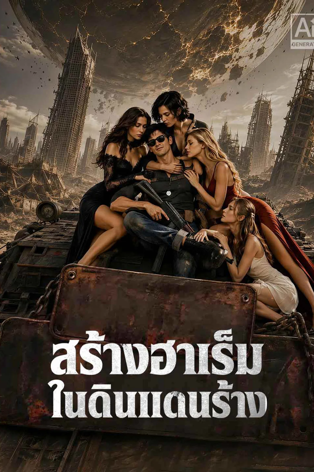 โปสเตอร์ สร้างฮาเร็มในดินแดนร้าง