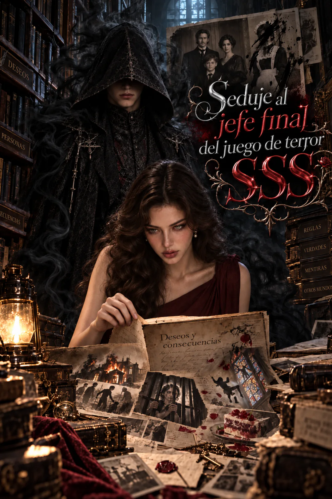 Póster de Seduje al jefe final del juego de terror SSS