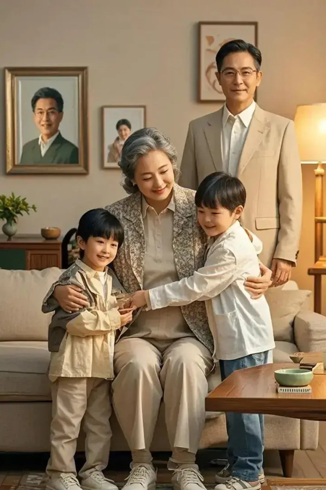 Poster Nenek adalah hewan peliharaan kelompok
