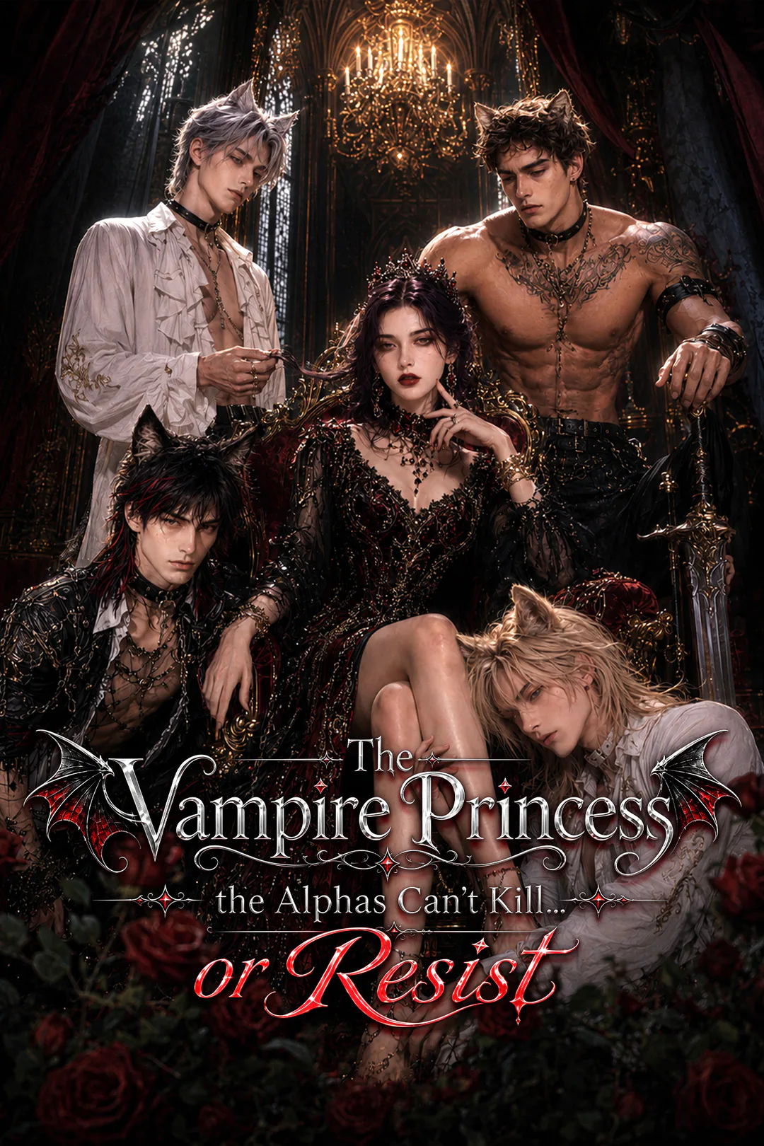 The Vampire Princess the Alphas Can't Kill... or Resist poster