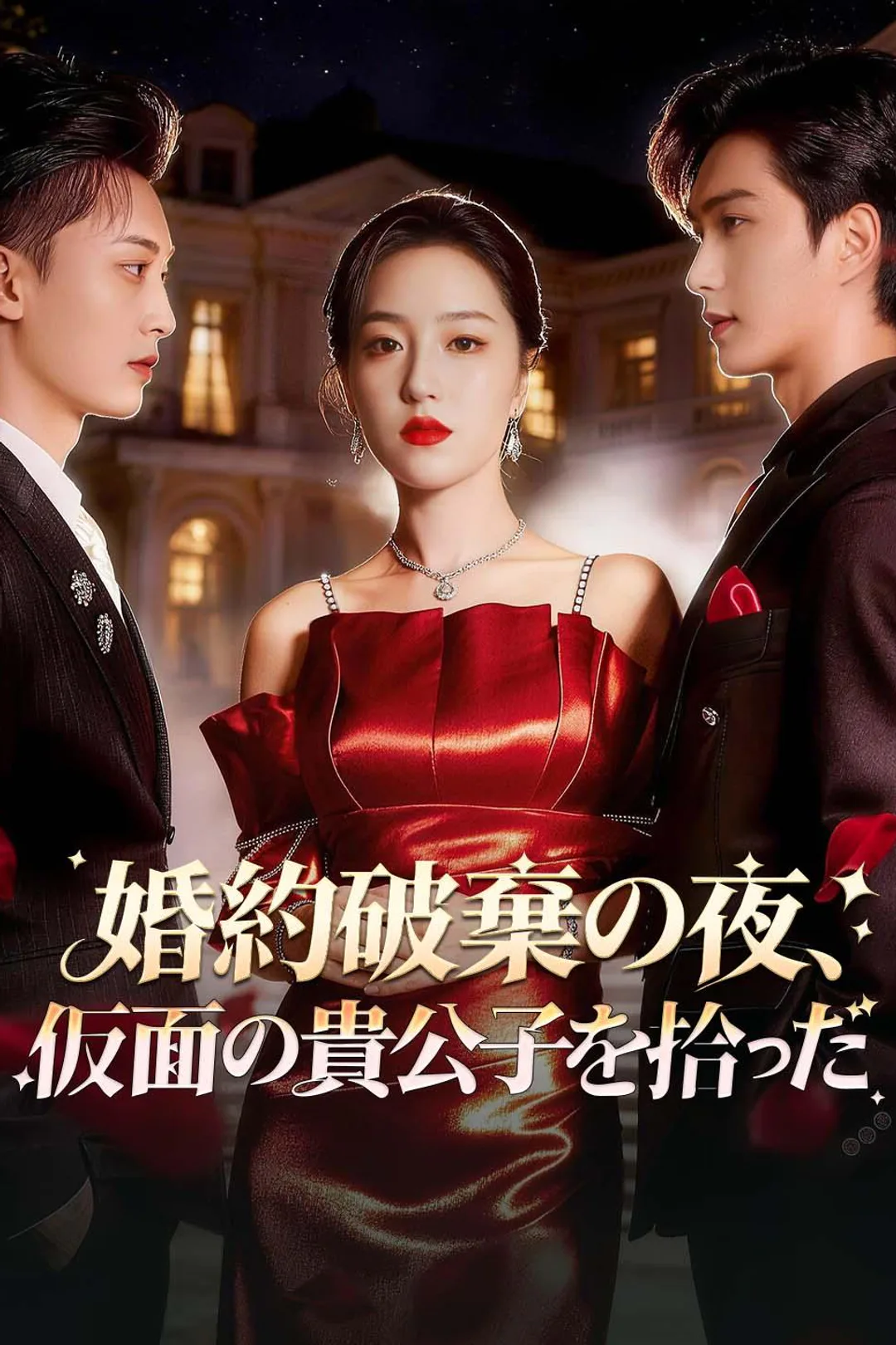 婚約破棄の夜、仮面の貴公子を拾ったのポスター