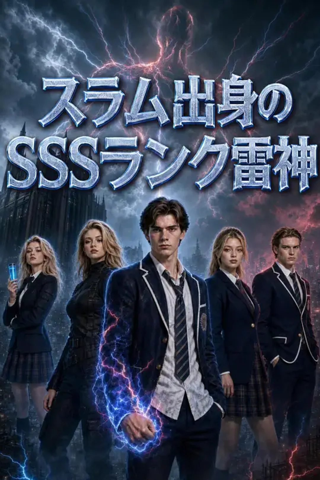 スラム出身のSSSランク雷神のポスター