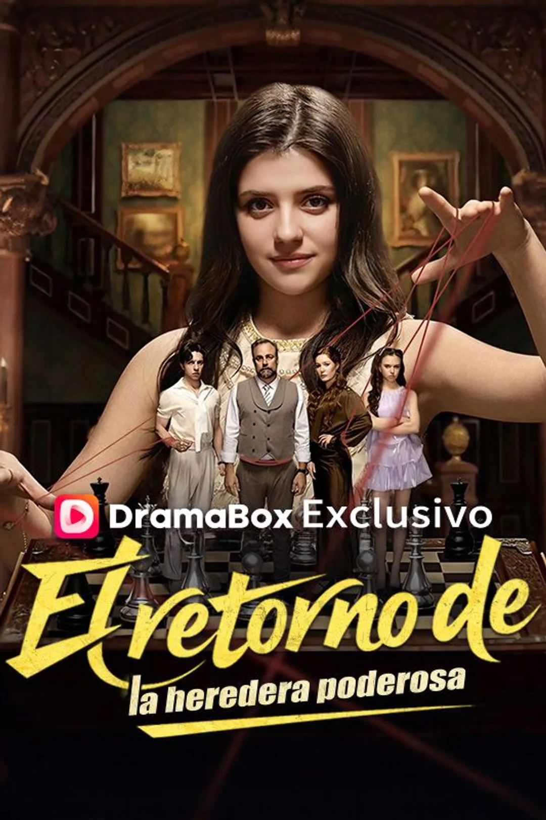 Póster de El retorno de la heredera poderosa