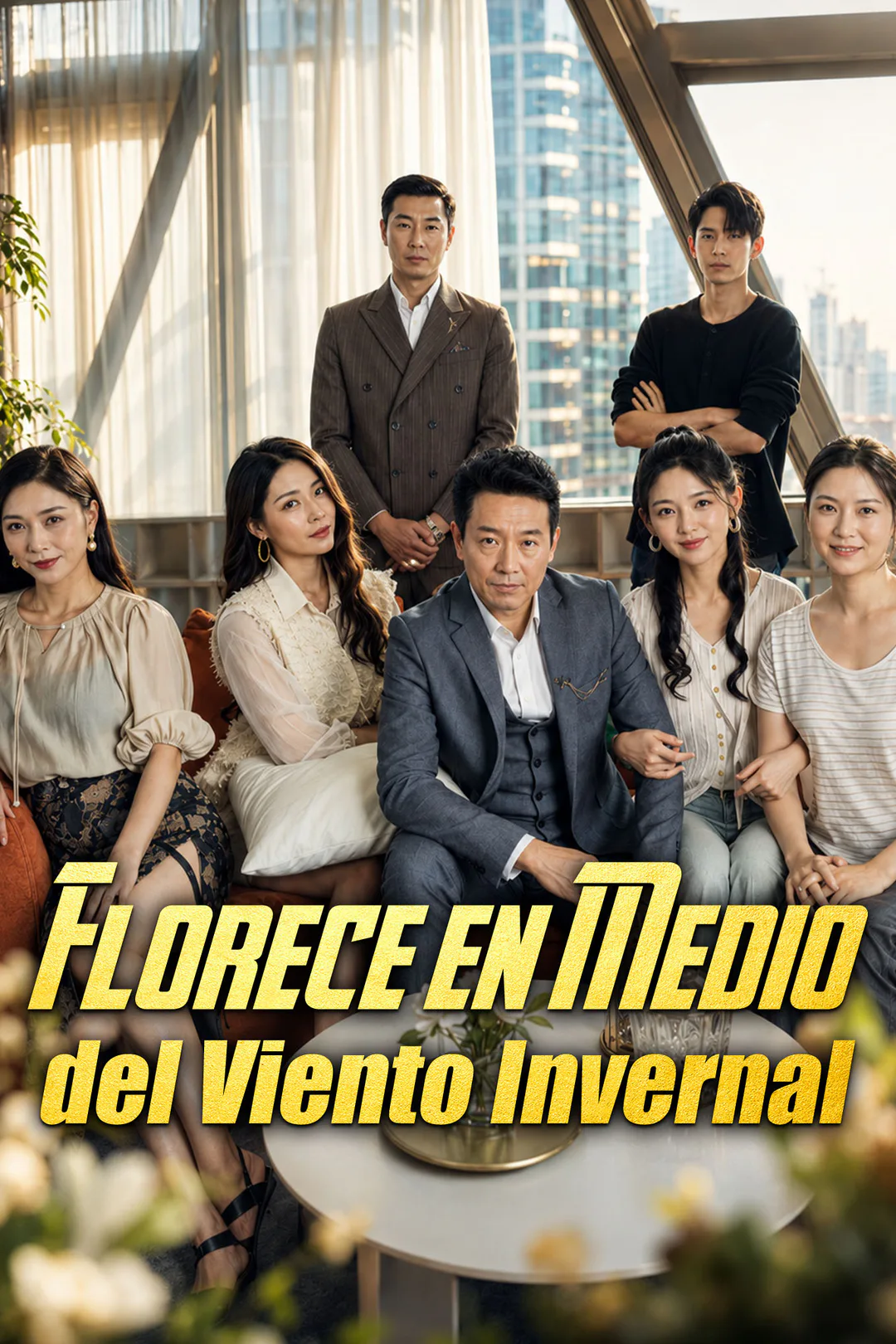 Póster de Florece en Medio del Viento Invernal