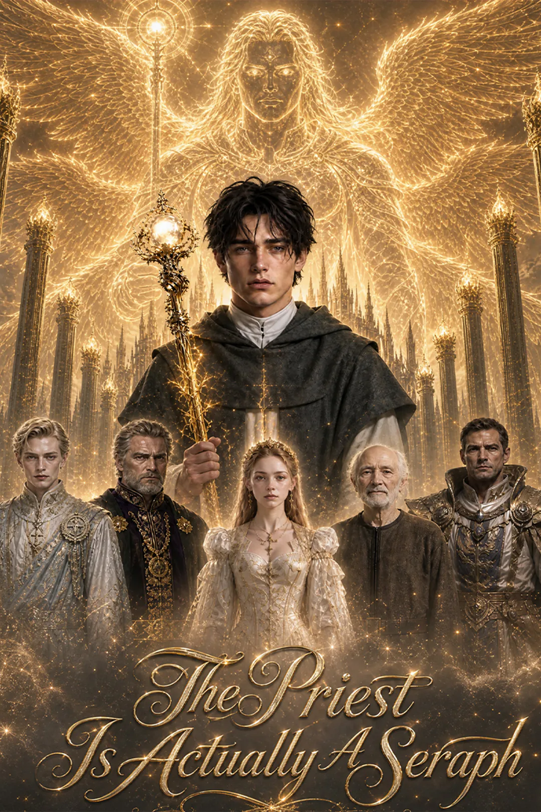 The Priest Is Actually A Seraph poster