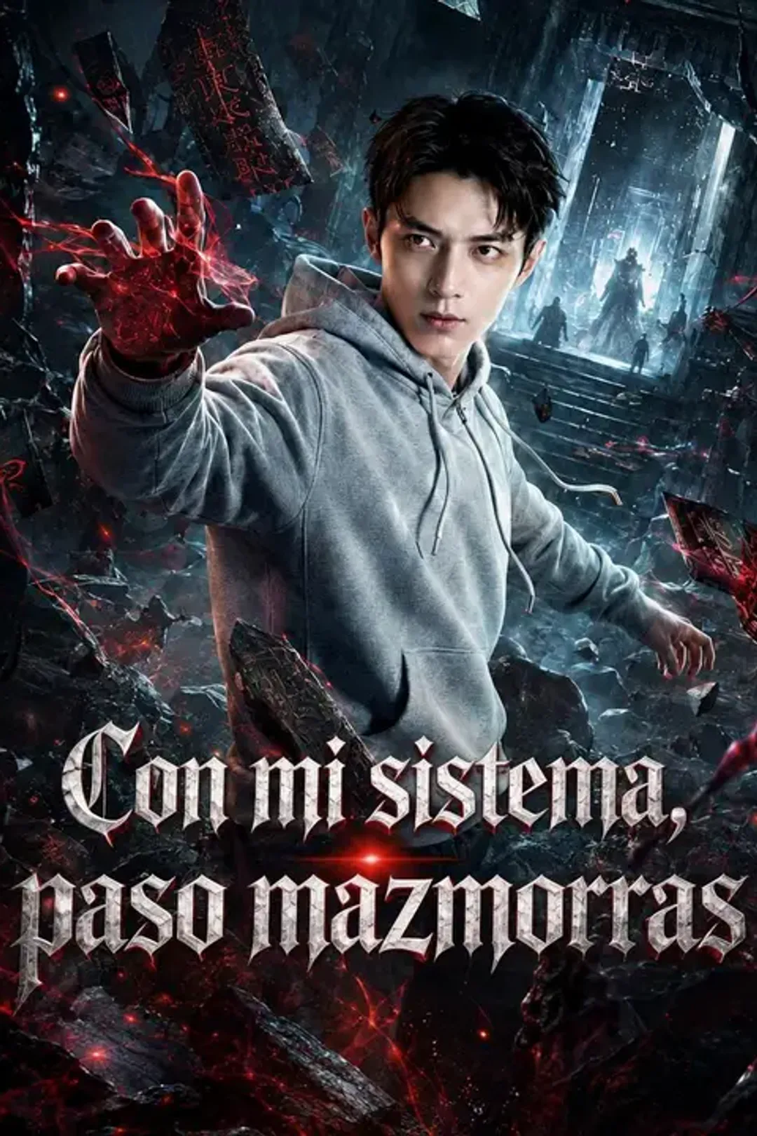 Póster de Con mi sistema, paso mazmorras