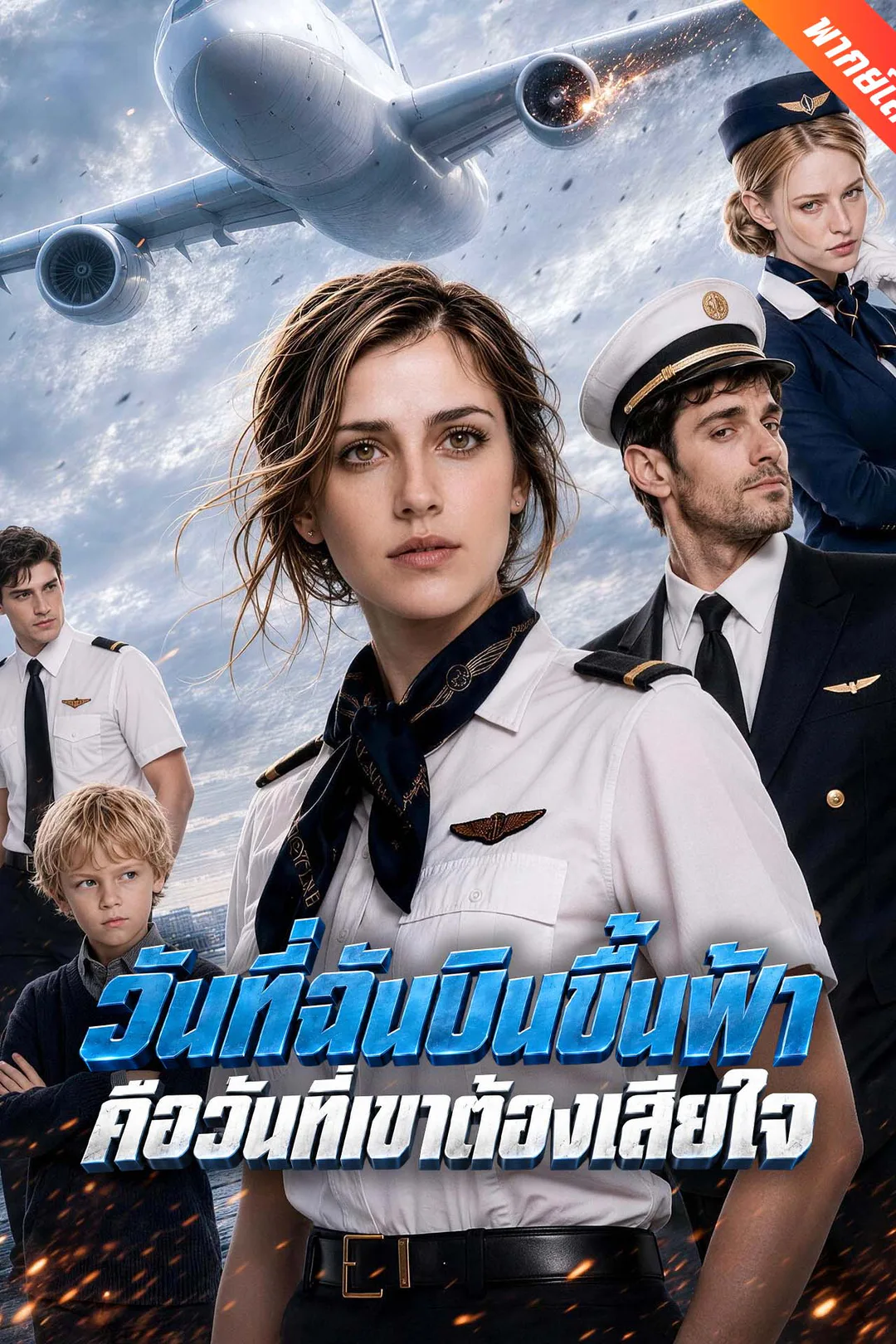 โปสเตอร์ วันที่ฉันบินขึ้นฟ้า คือวันที่เขาต้องเสียใจ