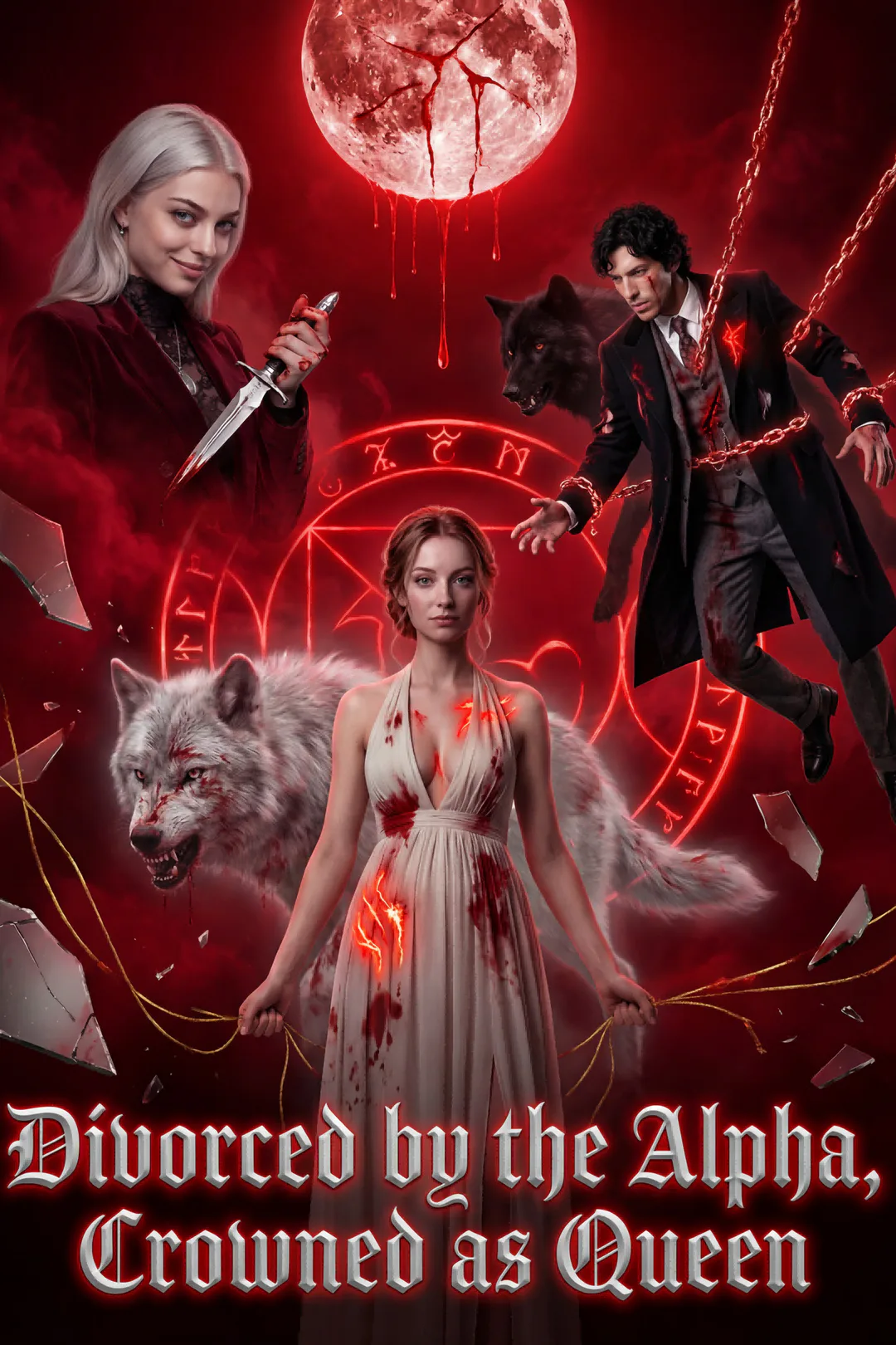 Divorced by the Alpha, Crowned as Queen poster