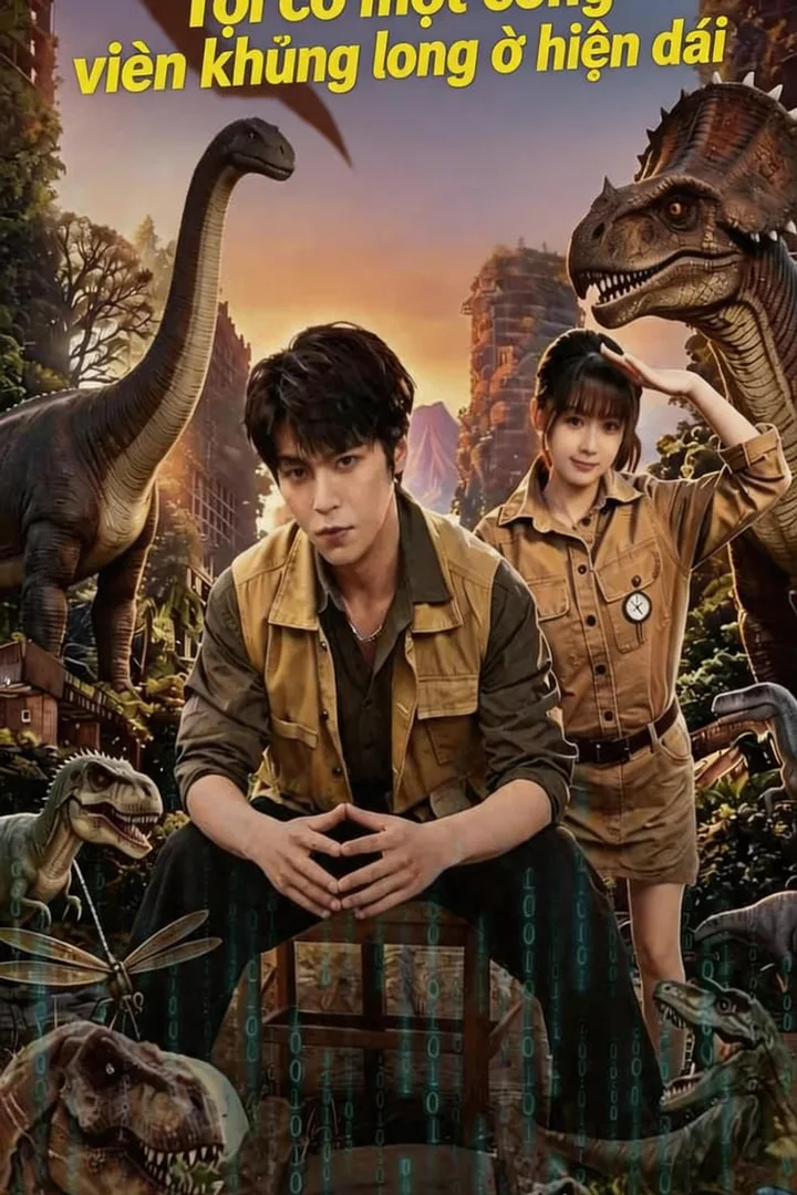 Poster phim Tôi có một công viên khủng long ở hiện đại