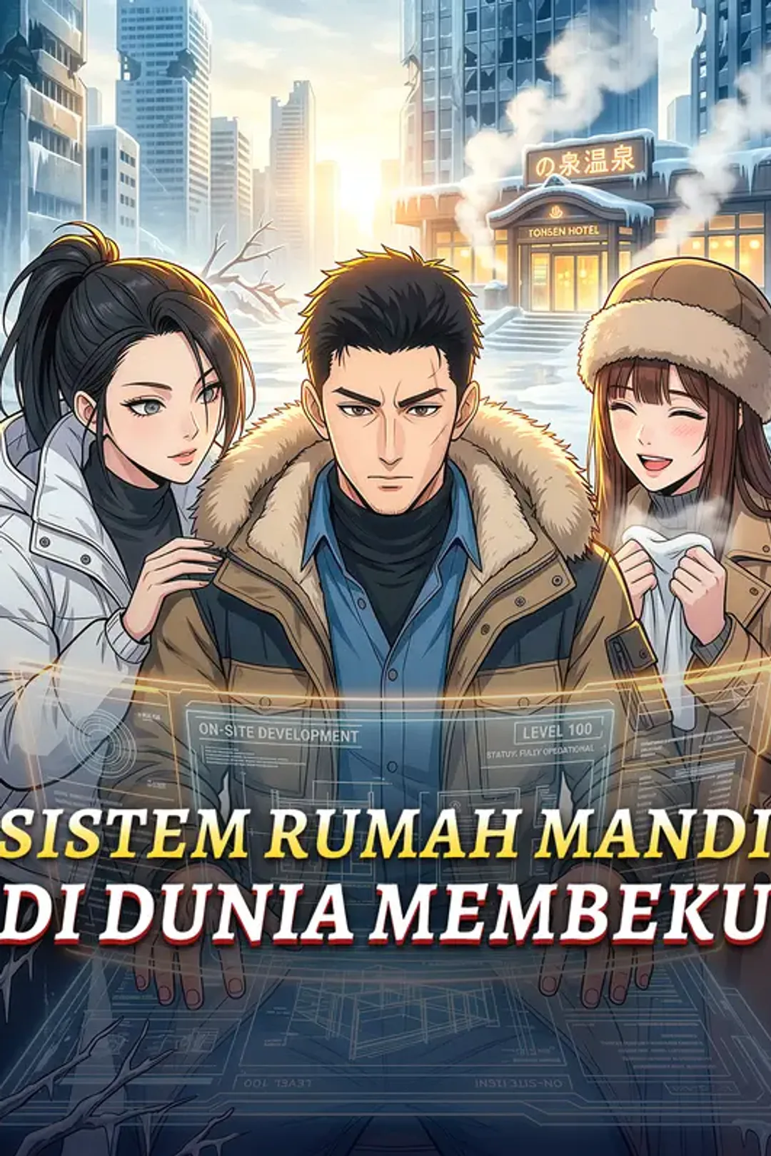 Poster Sistem Rumah Mandi di Dunia Membeku