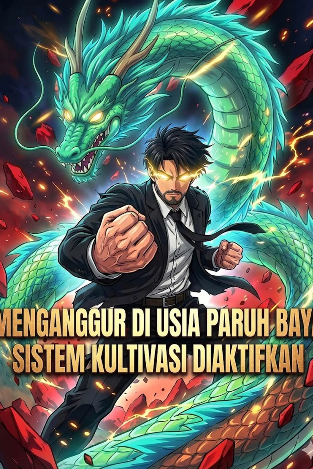 Poster Menganggur di Usia Paruh Baya, Sistem Kultivasi Diaktifkan