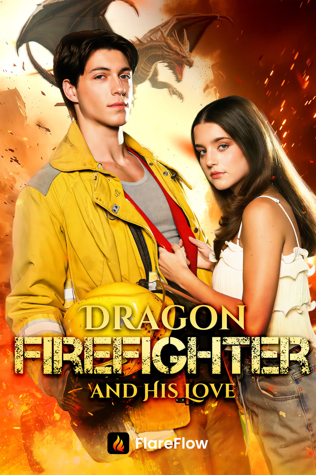 Dragon Firefighter and His Love poster