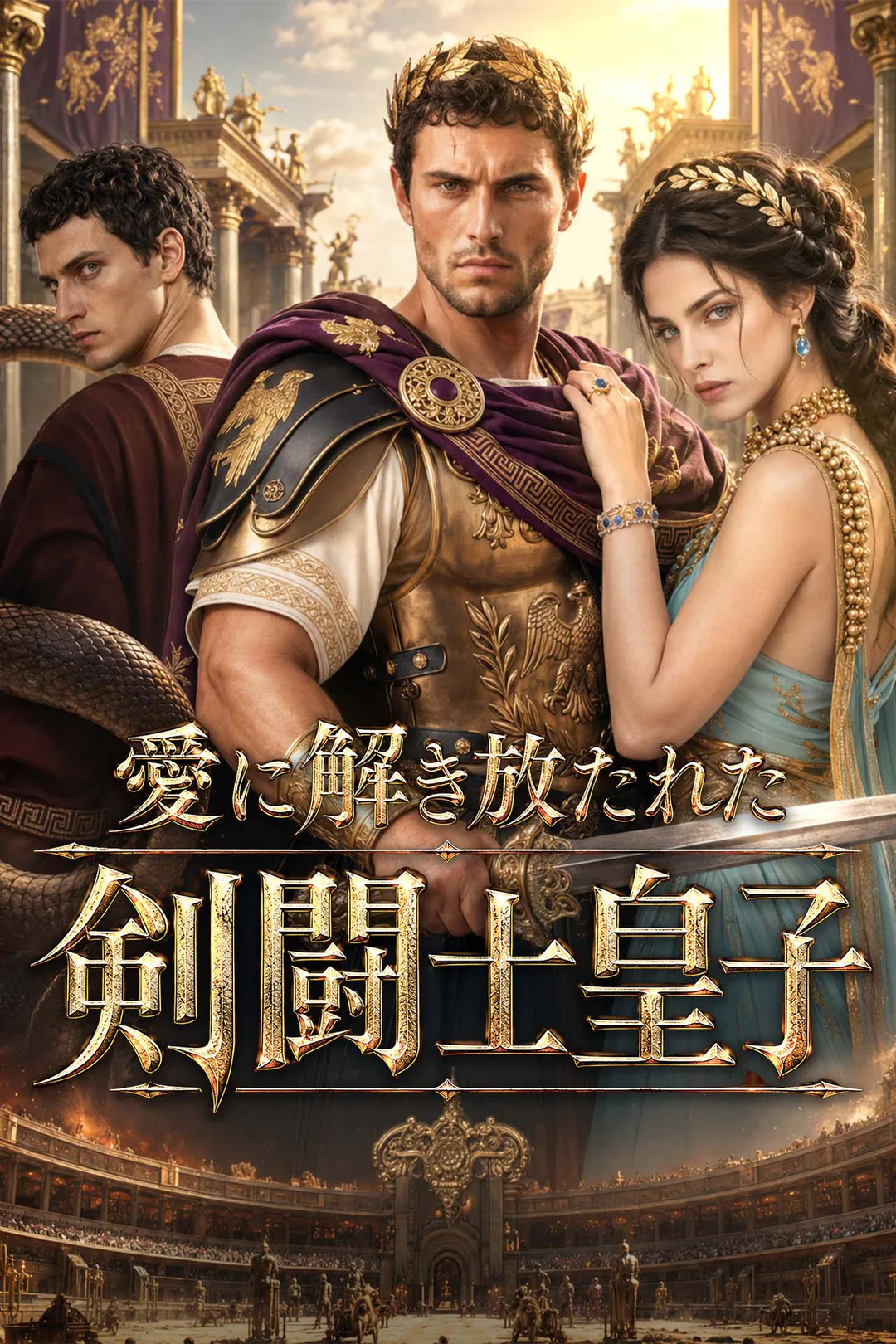 愛に解き放たれた剣闘士皇子のポスター