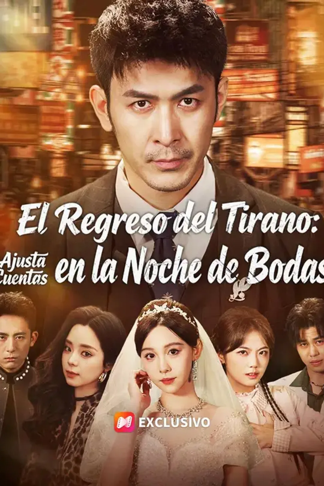 Póster de El regreso del tirano: ajusta cuentas en la noche de bodas