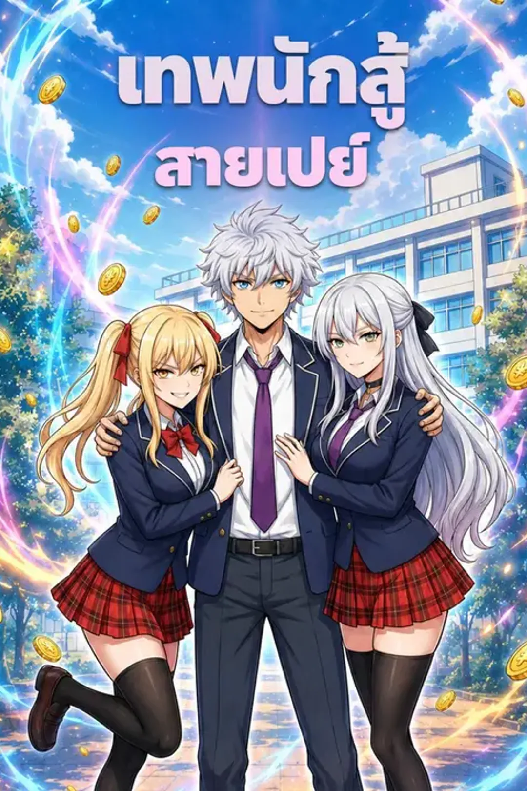 โปสเตอร์ เทพนักสู้สายเปย์