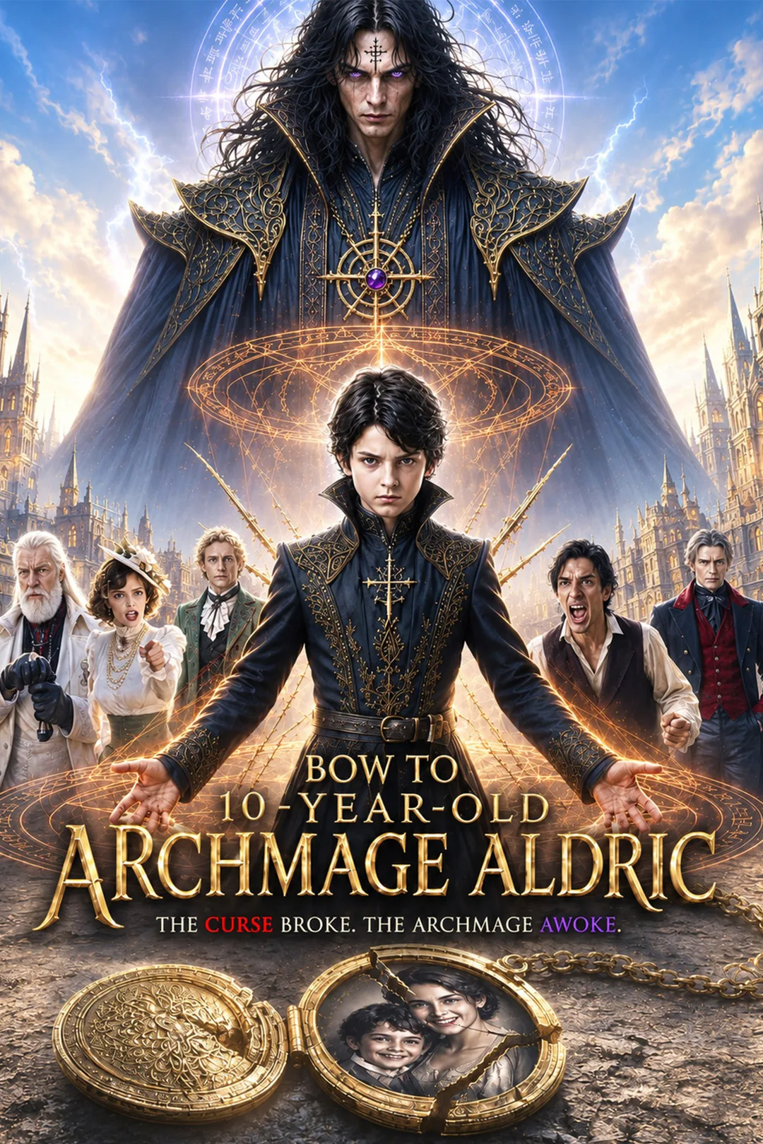 Bow to 10-Year-Old Archmage Aldric poster