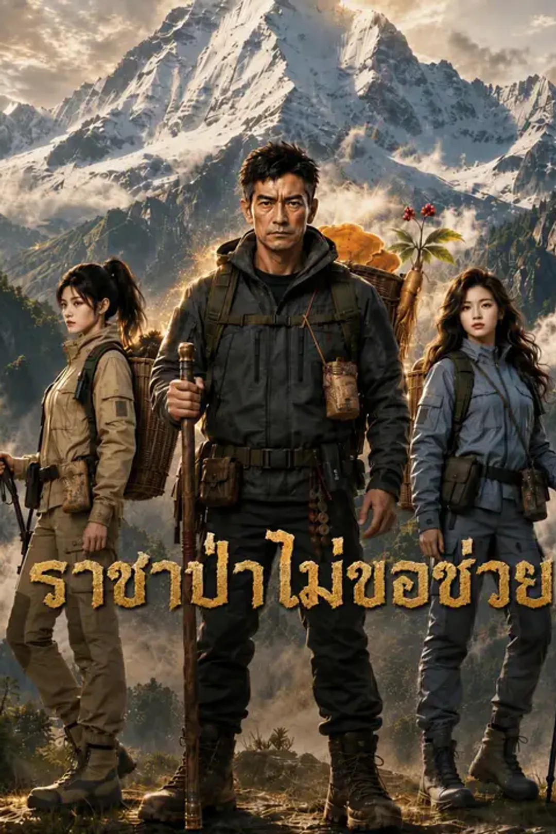 โปสเตอร์ ราชาป่าไม่ขอช่วย