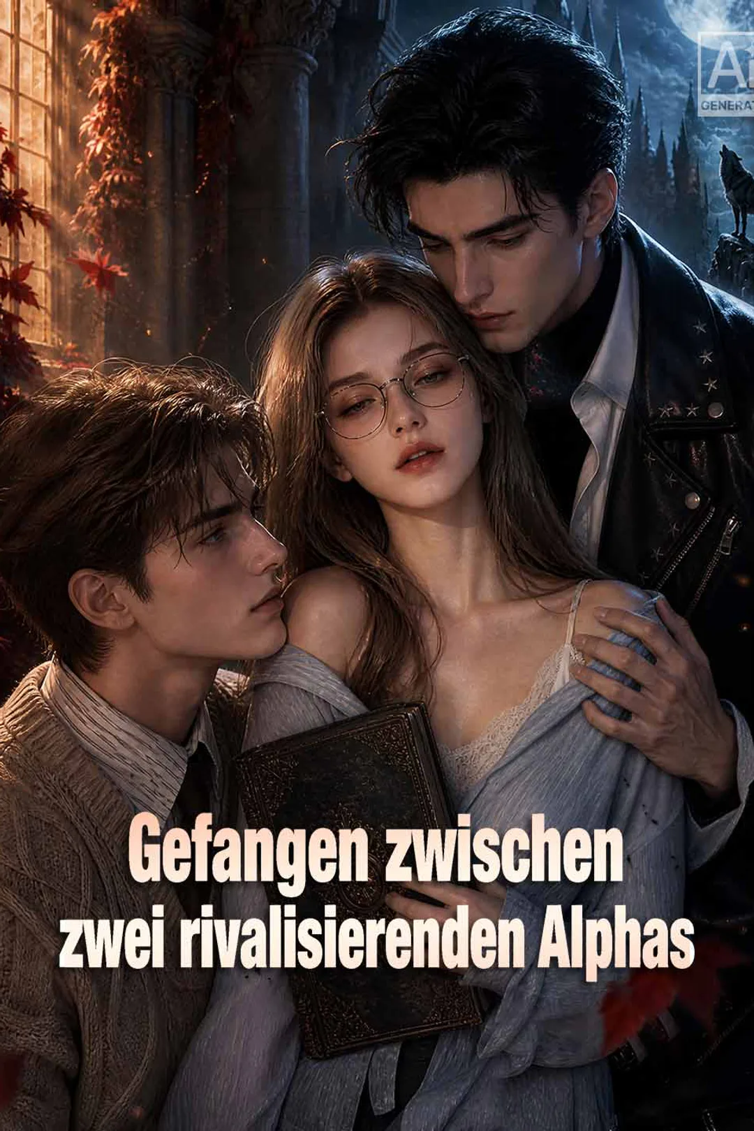 Poster von Gefangen zwischen zwei rivalisierenden Alphas
