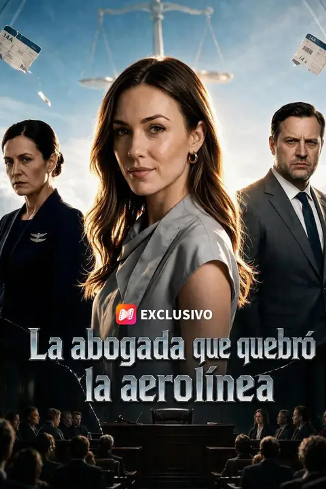 Póster de La abogada que quebró la aerolínea