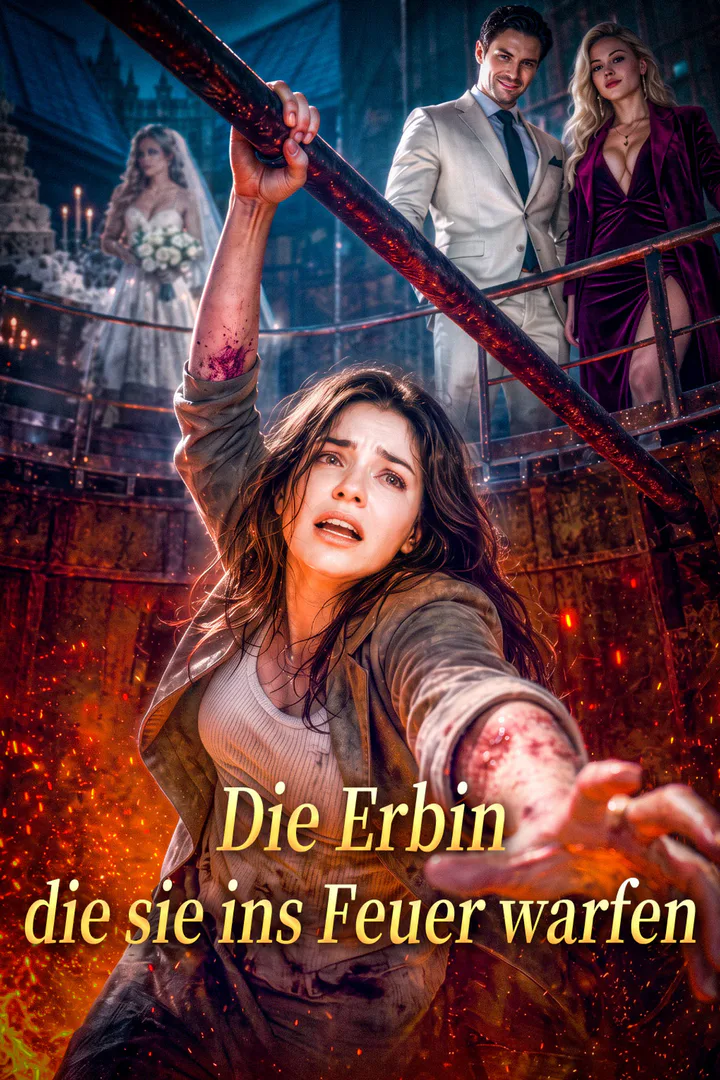 Poster von Die Erbin, die sie ins Feuer warfen