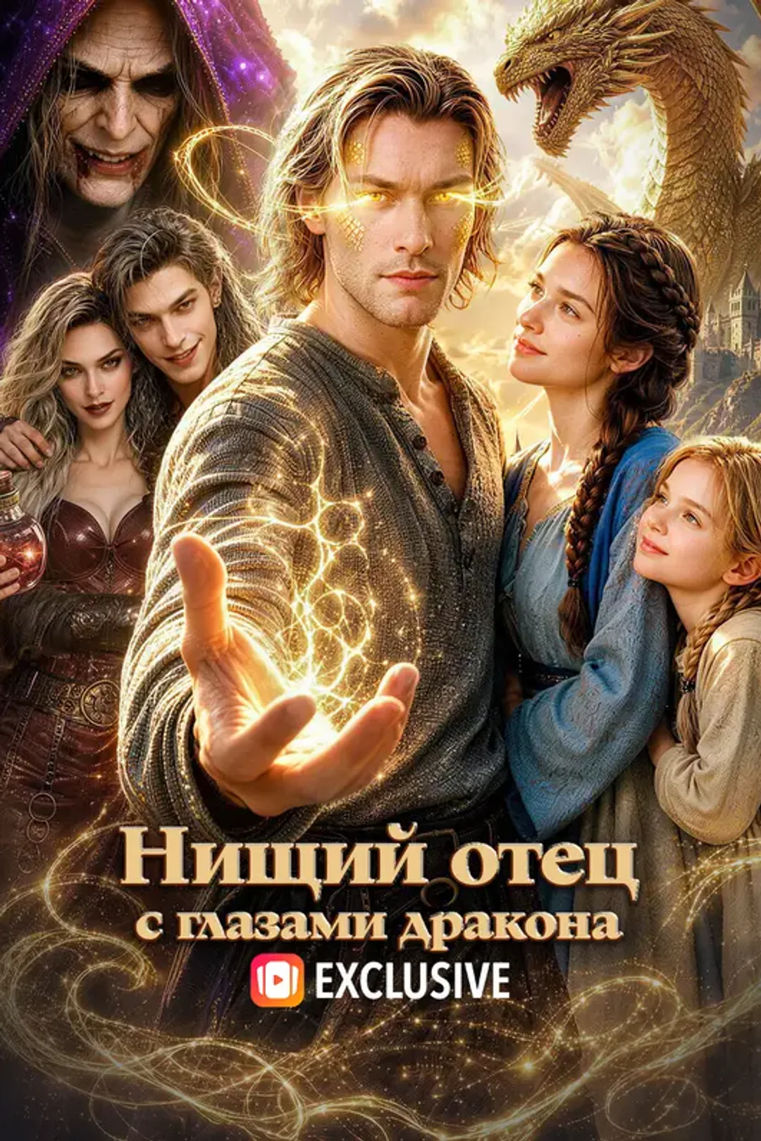Постер сериала «Нищий отец с глазами дракона»