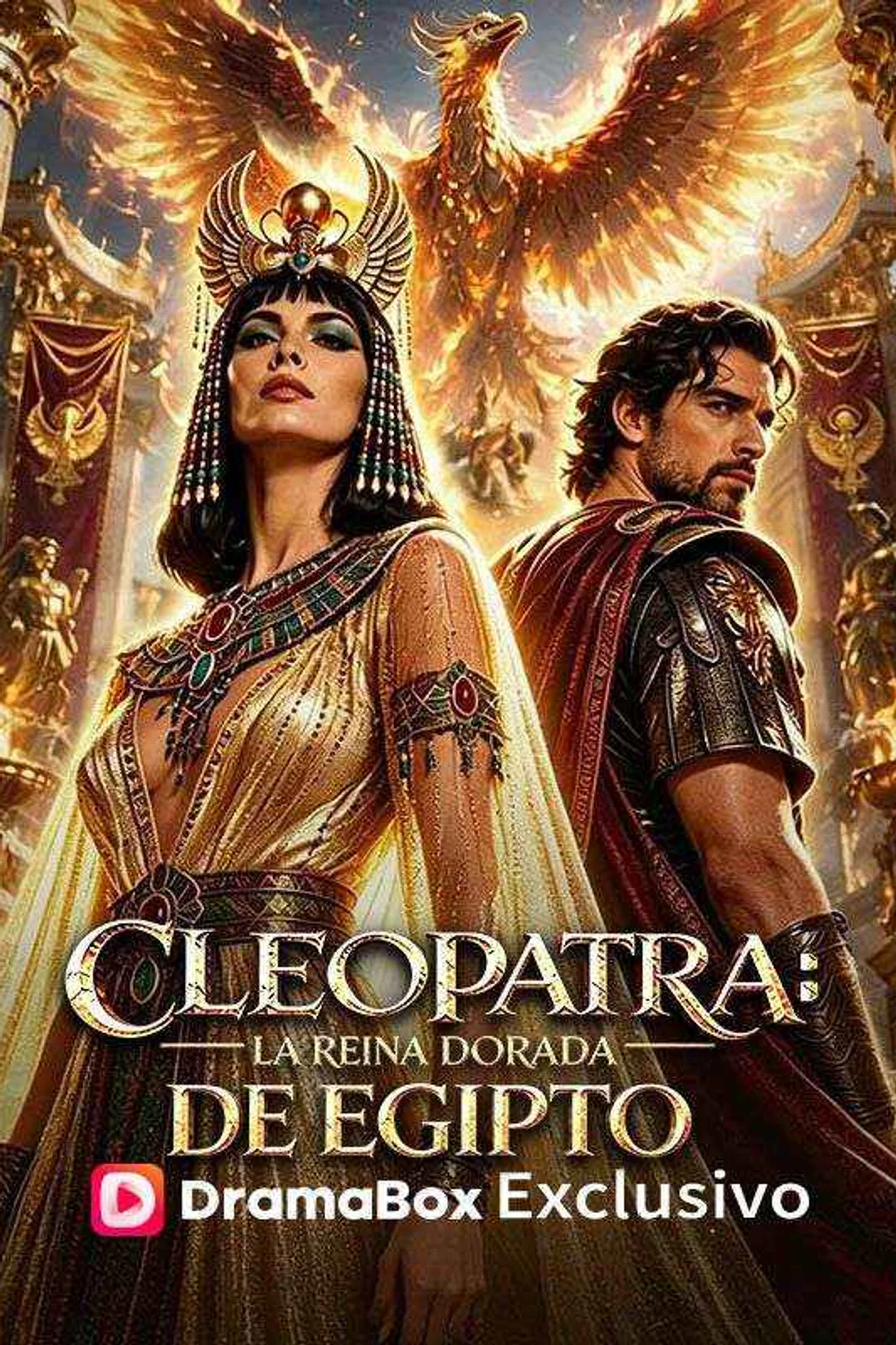 Póster de Cleopatra: la reina dorada de Egipto