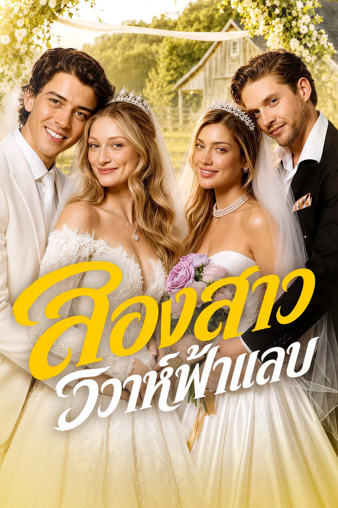 โปสเตอร์ สองสาววิวาห์ฟ้าแลบ