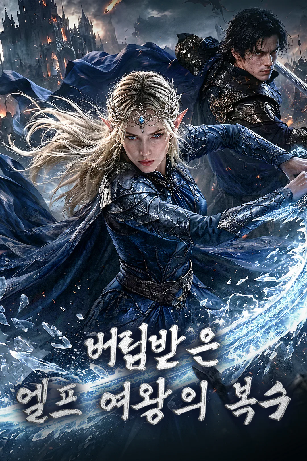 버림받은 엘프 여왕의 복수 포스터