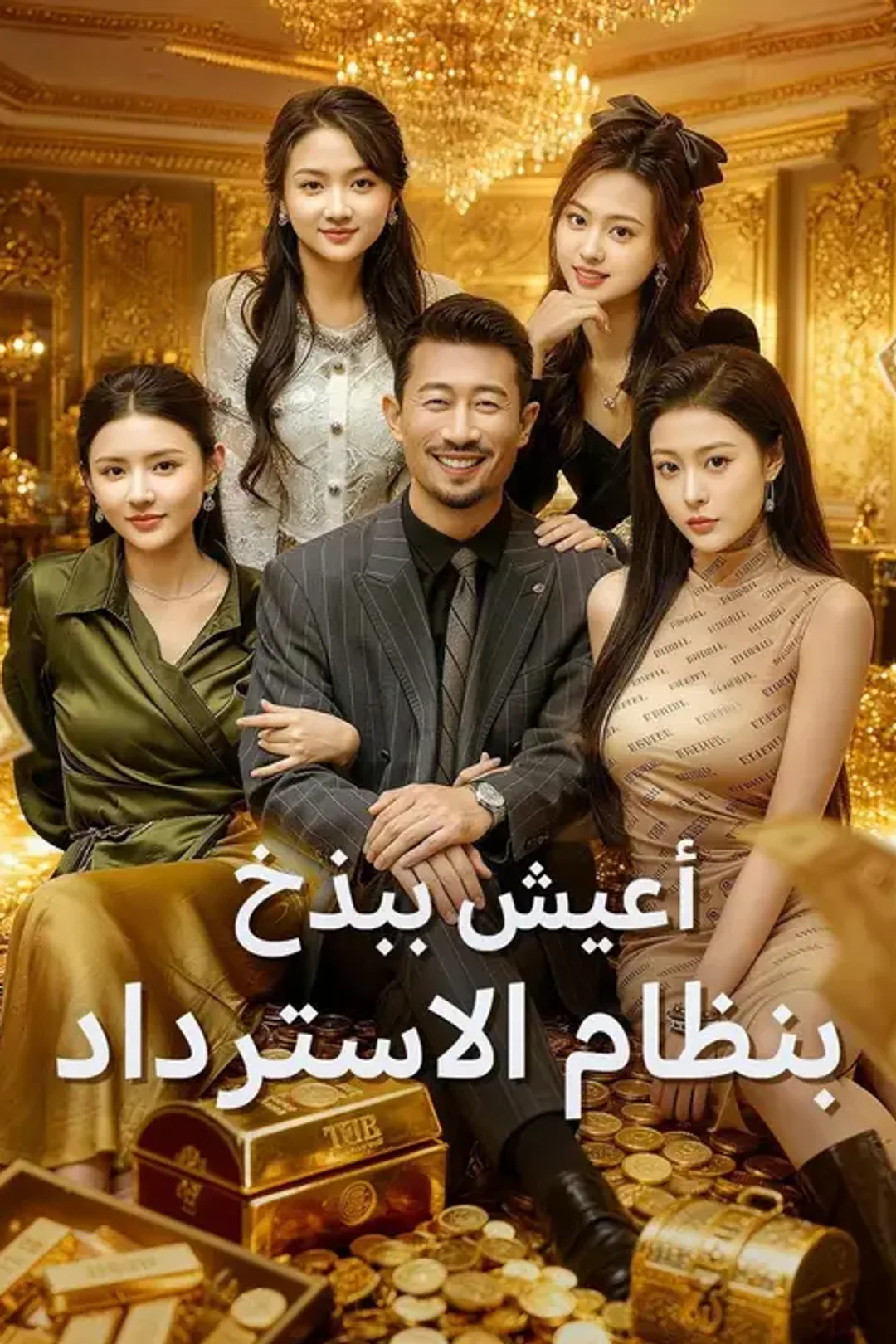 ملصق مسلسل «أعيش ببذخ بنظام الاسترداد»