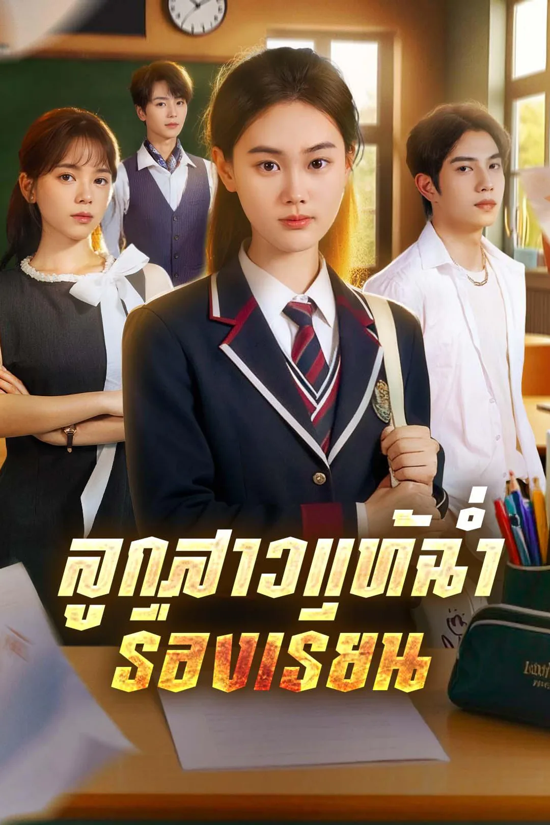 Постер сериала «Настоящая дочь — гениальная ученица»