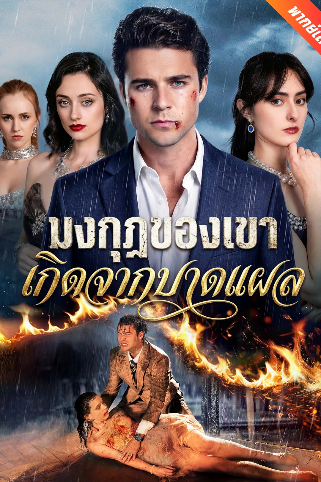 โปสเตอร์ มงกุฎของเขาเกิดจากบาดแผล