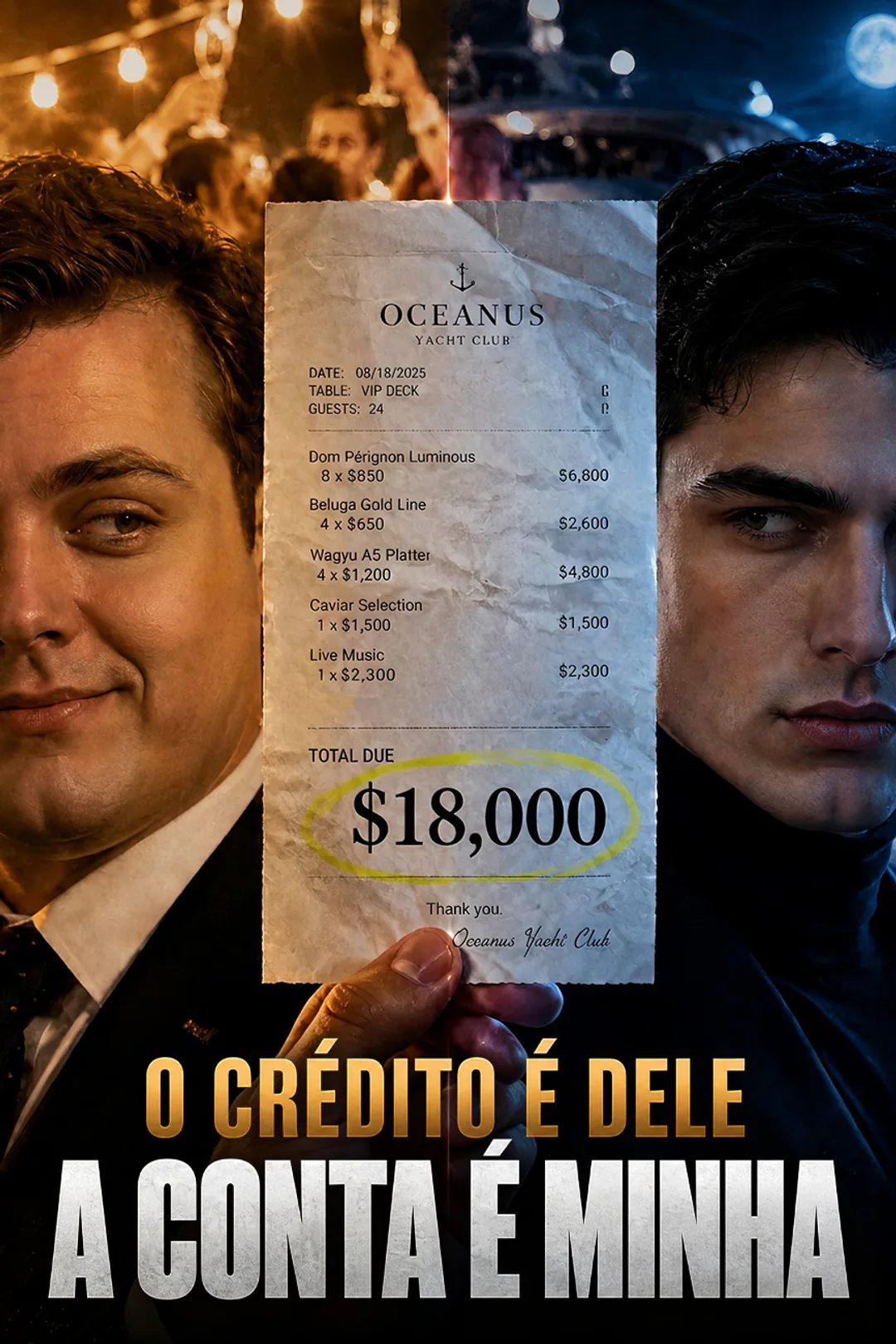 Pôster de O Crédito é Dele, a Conta é Minha