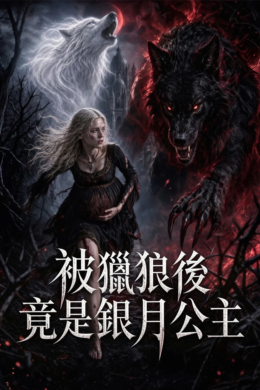 《被獵狼後竟是銀月公主》海報