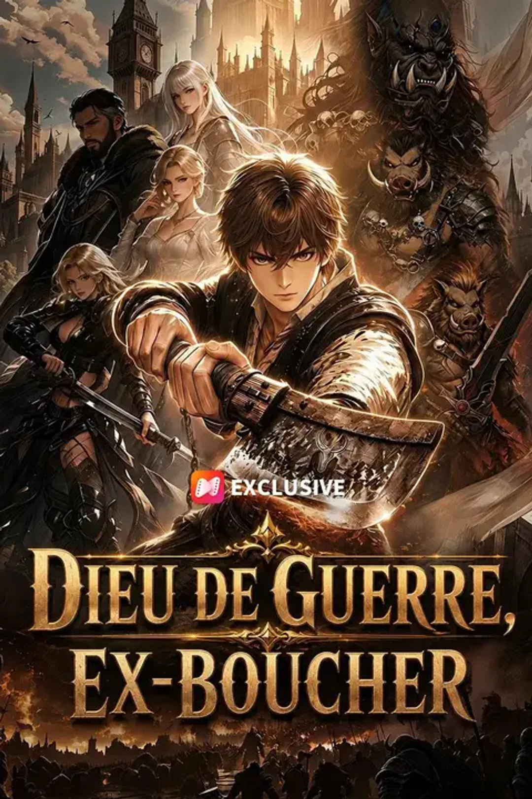 Affiche de Dieu de guerre, ex-boucher