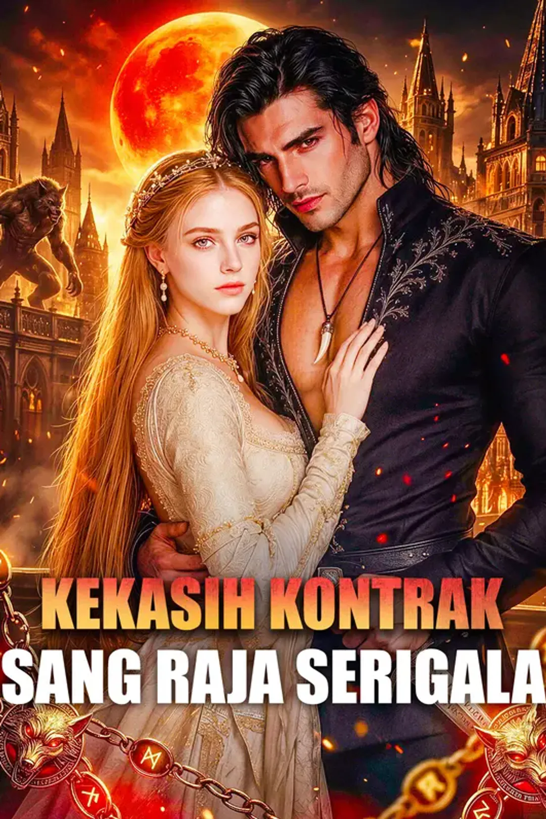 Poster Kekasih Kontrak Sang Raja Serigala