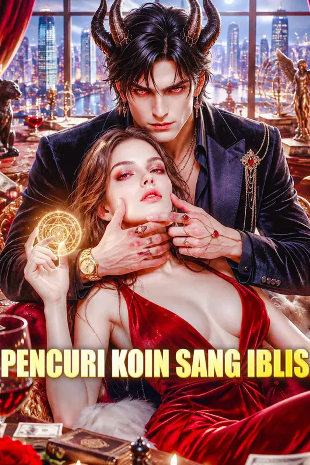 Poster Pencuri Koin Sang Iblis