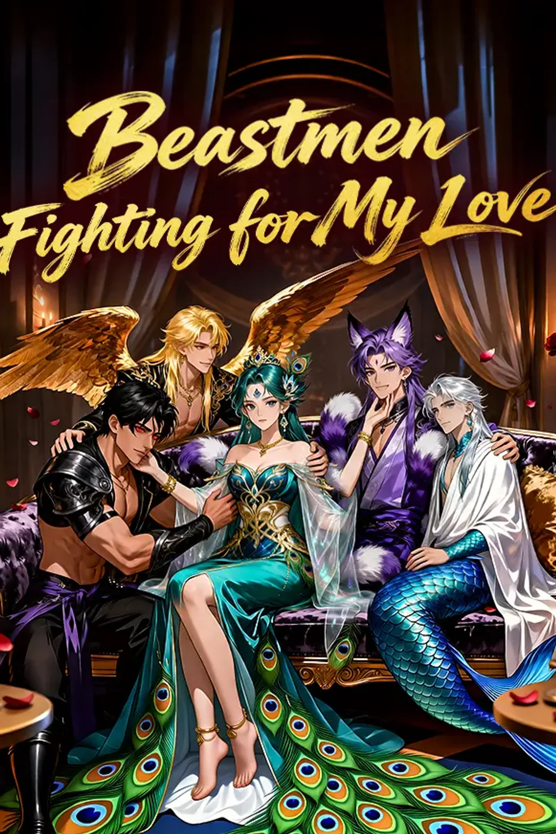 Beastmen Fighting for My Love poster